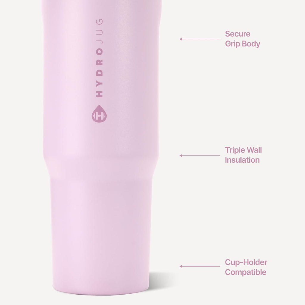 Sport 40 Oz Insulated Stainless Steel Water Bottle, Sweet Pea