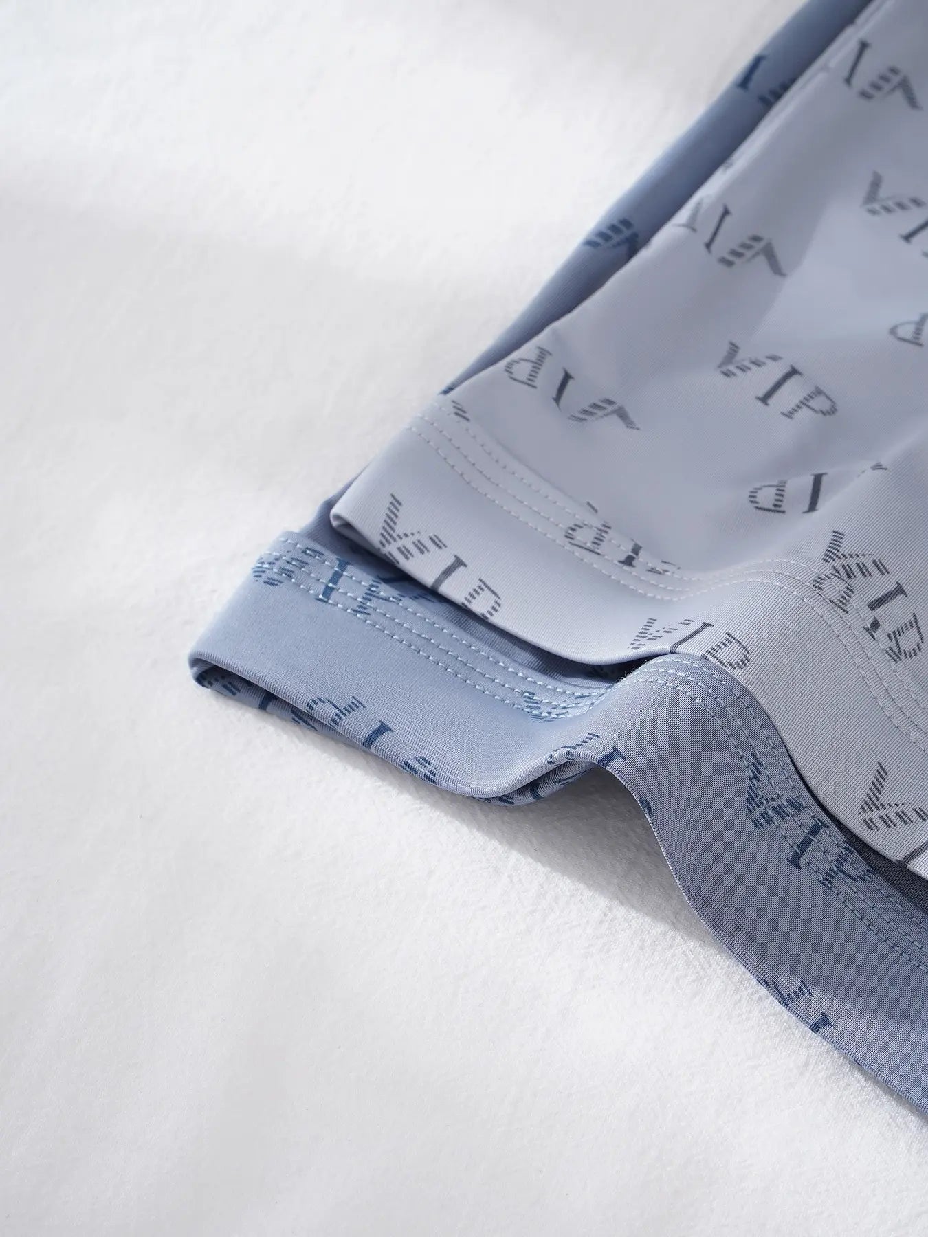 Men'S "VIP" Letter Solid Breathable Boxer Briefs, Regular Fit Casual Stylish Panties, Fashion Comfortable Underwear Set, Summer Outfits 2024
