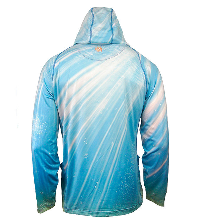 Men's Tuna Abyss UV Fishing Hoodie Gaiter