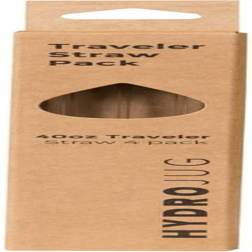 Eco-Friendly Reusable Straws – Ideal for 20 Oz, 32 Oz, 40 Oz Travelers & 32 Oz Sport Bottles – Dishwasher Safe & Bpa-Free - 4 Pack